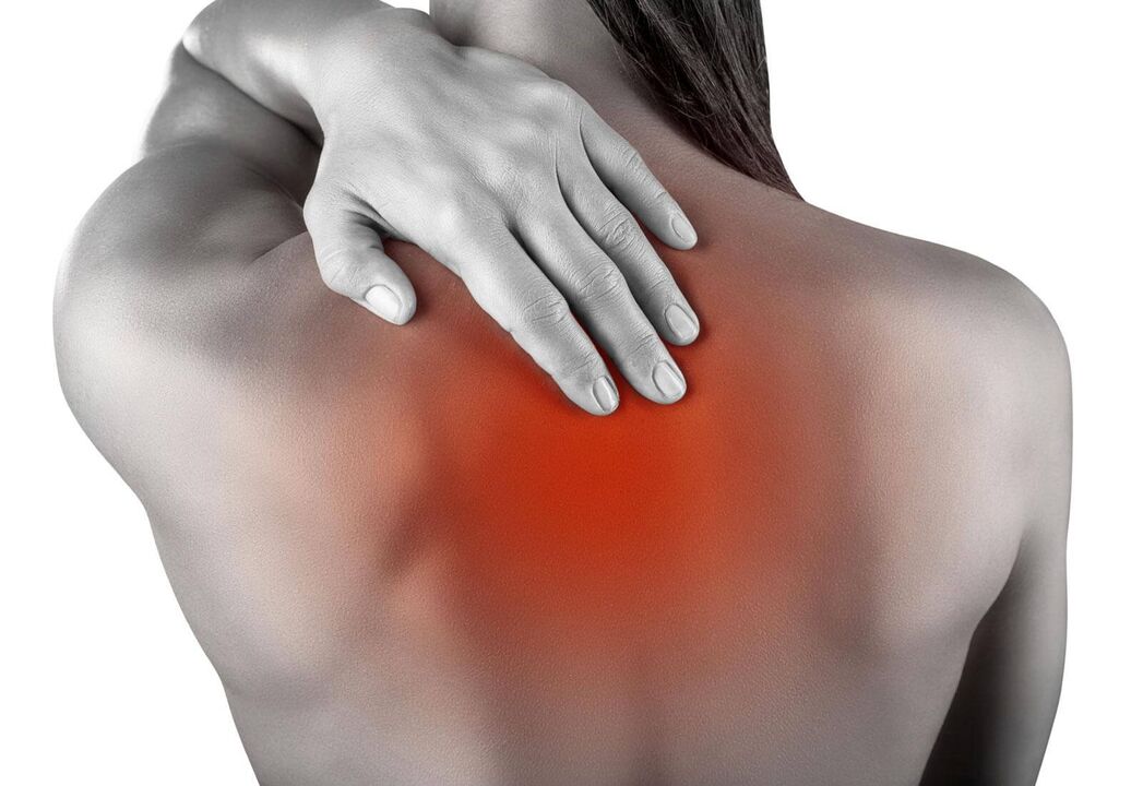 Douleur dans l'ostéochondrose cervicale
